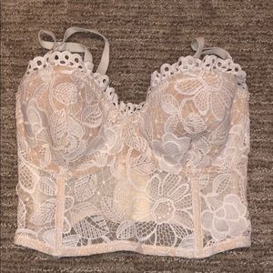 Lacy Victoria’s Secret corset top